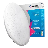 Светильник настенно-потолочный Космос RINK 4000 Classic 18W 230V LED белый (1/20)