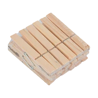 Прищепки хозяйственные Рыжий кот 7см 12шт. (1/12/288)