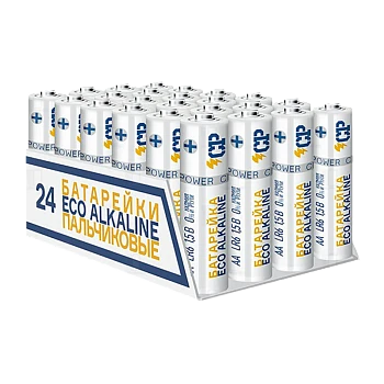 Батарейка Crazy Power Eco LR6 AA BOX24 Alkaline 1.5V (24/576)