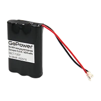 Аккумулятор для радиотелефонов GoPower T207 PC1 NI-MH 600mAh (1/15/300)