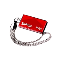 Флеш-накопитель Silicon Power Touch 810 16GB USB2.0 пластик красный 