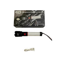 Фонарь ручной Огонь H-170 аккум черный