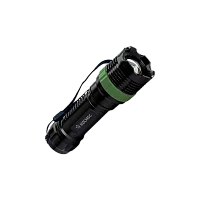 Фонарь ручной Космос 121B 1WELD от батареек 3хААА IP44 3 режима черный/зелёный (1/12/72)
