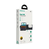 Беспроводное З/У Borofone BQ7 2.0A 10W черный (1/11/66)