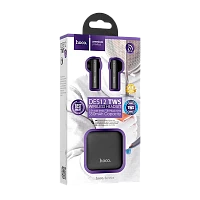 Наушники вставные HOCO DES12 bluetooth 5.0 с микр. черный (1/20/120) 
