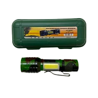 Фонарь ручной Без бренда H-871 от аккумулятора белый свет + ZOOM