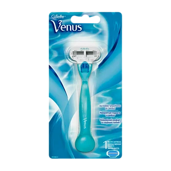 Бритва Gillette "VENUS" 3 лезвия 1 кассета ENG (1/6)