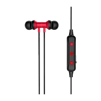 Наушники внутриканальные HOCO ES13 Plus bluetooth 4.1 с микр. спорт. красный (1/69)