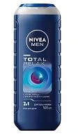 Гель для душа мужской Nivea Total Relax 500мл