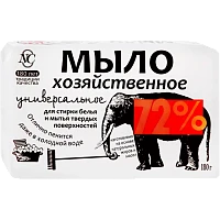 Мыло Невская Косметика Хозяйственное универсальное 180г (1/36)