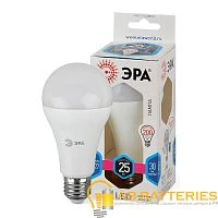 Лампа светодиодная ЭРА A65 E27 25W 6000К 170-265V груша