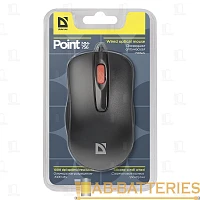 Мышь проводная Defender MM-756 Point классическая USB черный (1/40)
