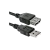 Кабель Defender USB02-06 USB (m)-USB (f) 1.8м силикон ver.1.4 черный (1/25/250)