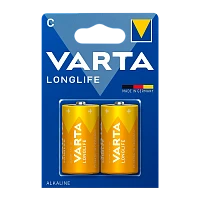Батарейка Varta LONGLIFE EXTRA LR14 C BL2 Alkaline 1.5V (4114) (2/20/200)