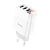 Сетевое З/У HOCO C93A 3USB 3.4A белый (1/12/120)
