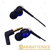 Наушники L-PRO AP 025 MP вкладыши канальные цвет blue169  10\120 (шт.)