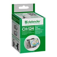 Держатель автомобильный Defender CH-124 в воздуховод черный (1/50)