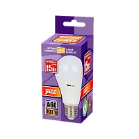 Лампа светодиодная JAZZway A60 E27 15W 3000К 230V груша матовая (1/10/100)