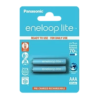 Аккумулятор предзаряженный RTU Panasonic HR03 AAA BL2 NI-MH eneloop lite 550mAh (2/20/240)