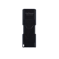 Флеш-накопитель GoPower SLIDER 32GB USB2.0 пластик черный матовый (1/50/1000)