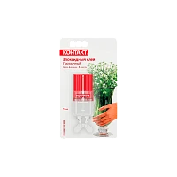 Клей Контакт эпоксидный 12мл двухкомпонентный BL1 прозрачный (1/12/144)