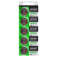 Батарейка Maxell G CR2032 BL5 Lithium 3V (5/100/2000)