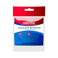 Клейкая лента Smartbuy 2м двусторонняя вспененная основа черный (1/12/144)