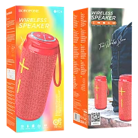 Портативная колонка Borofone BR24 bluetooth 5.3 FM/TF/USB/AUX красный (1/40)