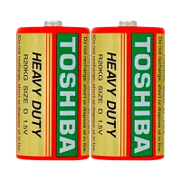 Батарейка Toshiba R20 D Shrink 2 Heavy Duty 1.5V (2/20/200)