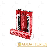 Батарейка Panasonic R03 AAA Shrink 4 Zinc Carbon 1.5V (4/60/1200)