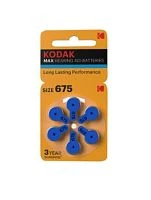 Батарейка Kodak MAX ZA675 BL6 Zinc Air 1.4V (6/60/300)