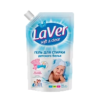 Гель для стирки детского белья LaVer 1л дой-пак (1/6)