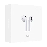 Наушники вставные Borofone BW25 bluetooth 5.3 с микр. белый (1/20/120) 