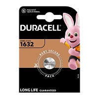 Батарейка Duracell CR1632 BL1 Lithium 3V CN (Китай) (1/10/100)