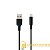 Кабель Borofone BX1 USB (m)-Type-C (m) 1.0м 2.0A ПВХ черный (1/50/200)