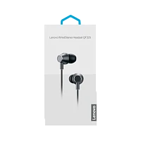 Наушники внутриканальные Lenovo QF320 с микр. черный