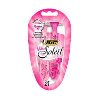 Бритва BIC "Miss Soleil Pink" 3 лезвия 4шт. (1/10)