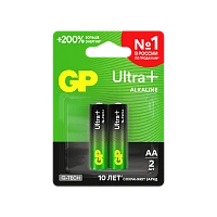 Батарейка GP ULTRA PLUS G-tech LR6 AA BL2 Alkaline 1.5V (2/20/160)