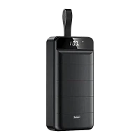 Внешний аккумулятор Remax RPP-184 40000mAh 2.1A 10W 3USB/Lightning/Type-C черный (1/18)