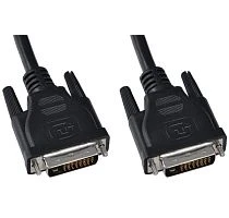 Кабель Perfeo DVI-D (m)-DVI-D (m) 2м черный (1/20)