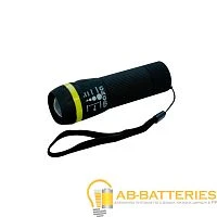 Фонарь универсальный Фаzа P8-L1WZ 1W 1LED от батареек IP43 черный