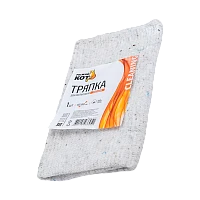 Тряпка для пола Рыжий кот Эконом 60х80см ХПП белый (1/50)