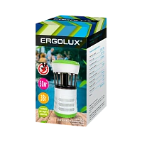 Светильник антимоскитный Ergolux MK-002 3W 220V IP20 на основании белый зеленый
