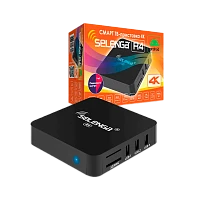 СМАРТ ТВ-приставка Selenga R4 Android 7.1.2 4К черный (1/20)