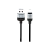 Кабель Borofone BX28 USB (m)-Lightning (m) 1.0м 2.4A ПВХ серый (1/360)
