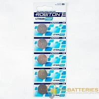Батарейка Robiton PROFI CR2032 BL5 Lithium 3V (5/100/5000)