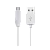 Кабель HOCO X1 USB (m)-microUSB (m) 2.0м 2.4A ПВХ белый (1/30/300)