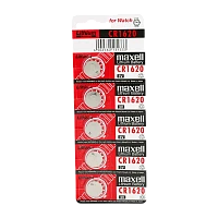 Батарейка Maxell CR1620 BL5 Lithium 3V (5/100/2000)