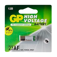 Батарейка GP LR23/V23GA/A23/MN21 BL1 Alkaline 12V (1/20/200)