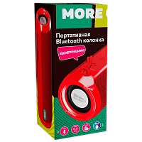Портативная колонка MORE CHOICE BS22 bluetooth 5.3 microSD красный